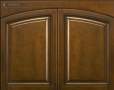 Arch panel door